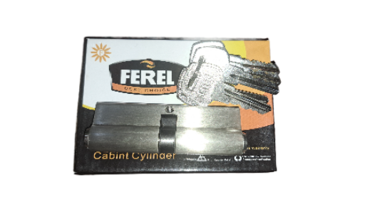 تصویر  توپی درب کروم ۹ سانتیمتر پنج کلید FEREL 