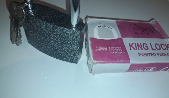تصویر  قفل آویز سایز ۷۵ king lock